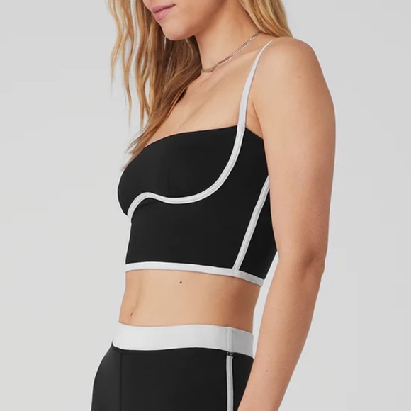 Alo yoga airbrush streamlined bra tank - Picture 2 of 4